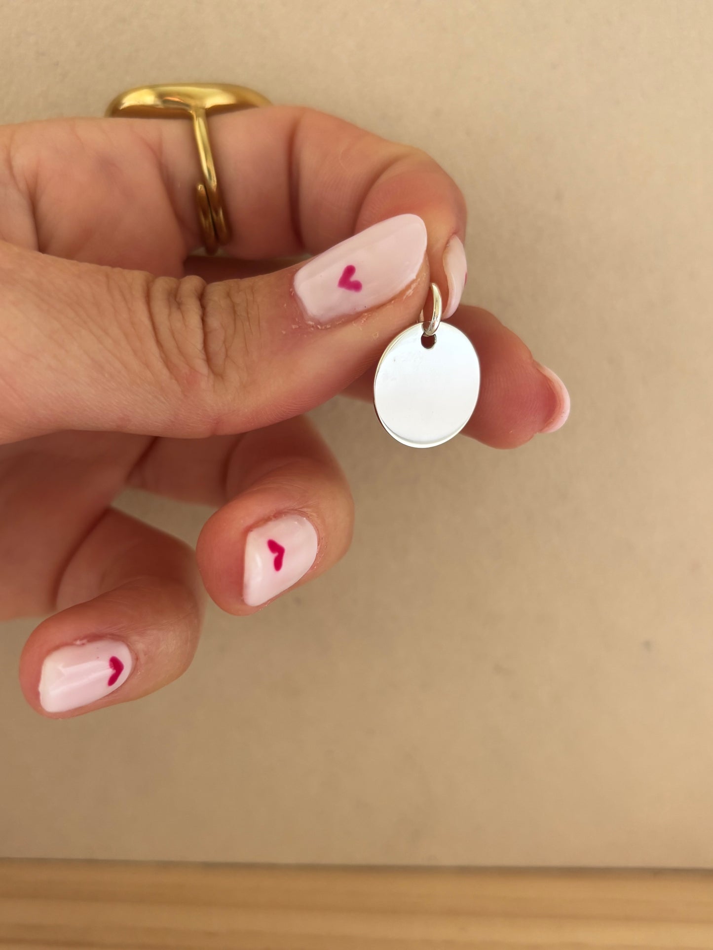 Medalla plata 925 15 mm