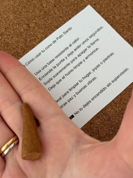 Cono extra palo santo