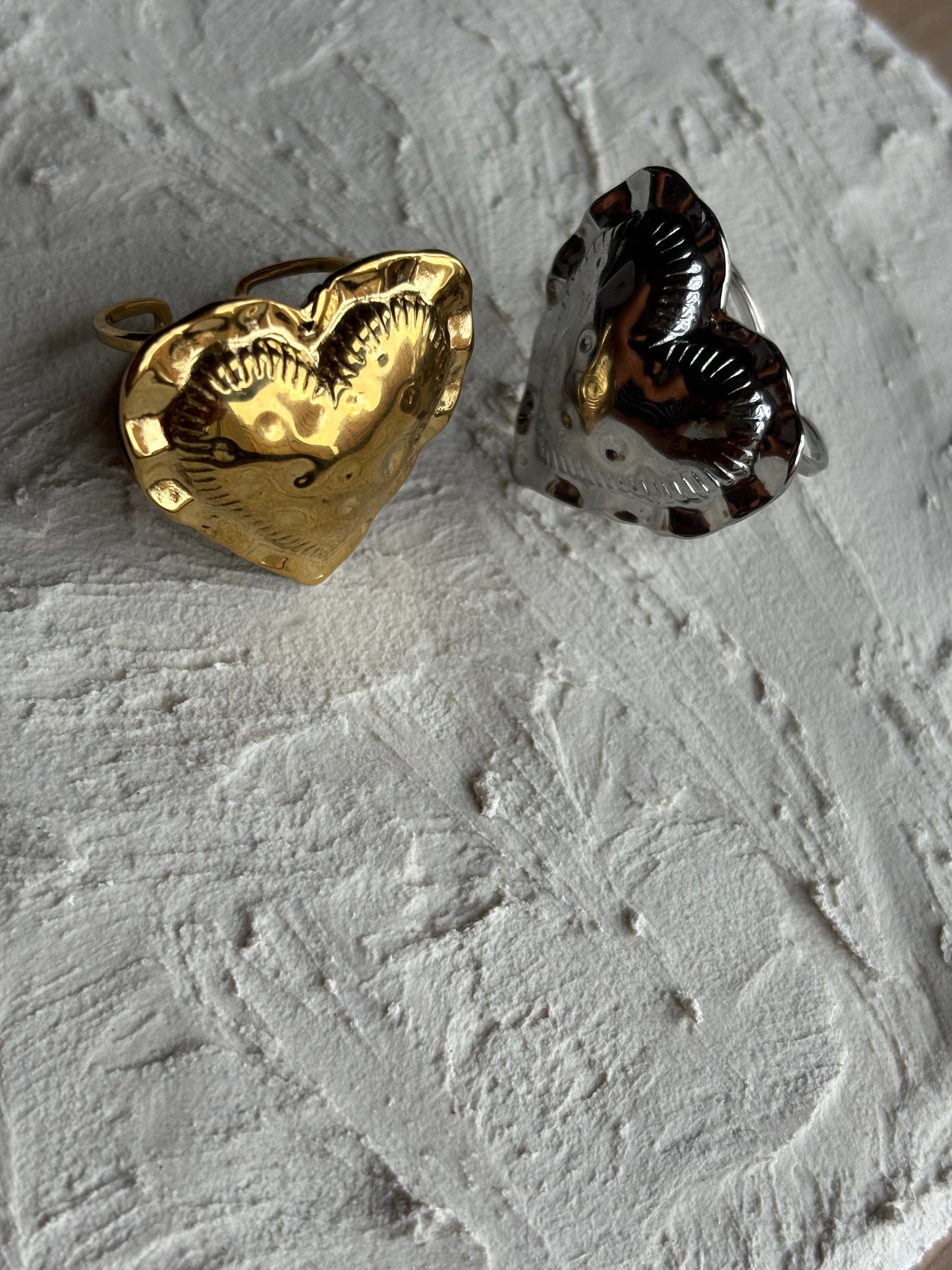 Ravioli de amor plateado