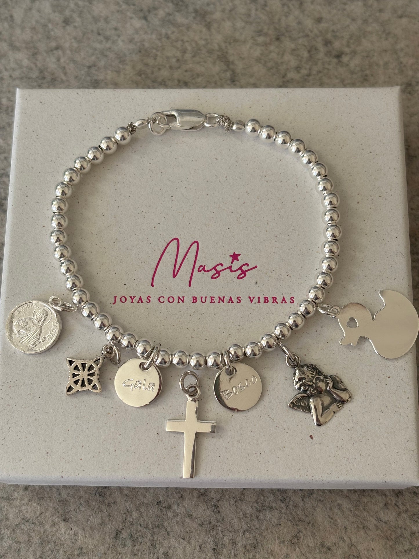 Colgante Cruz plata 925