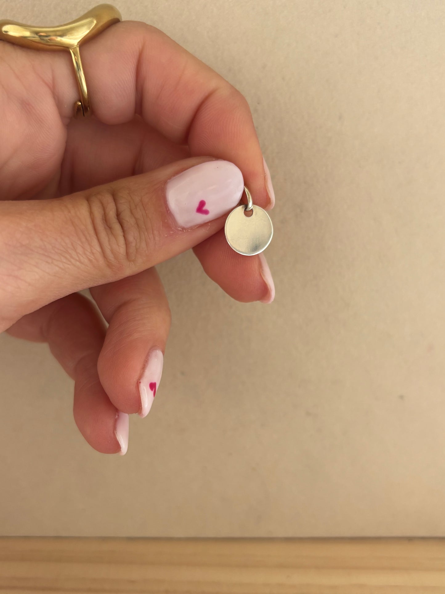 Medalla plata 925 9mm