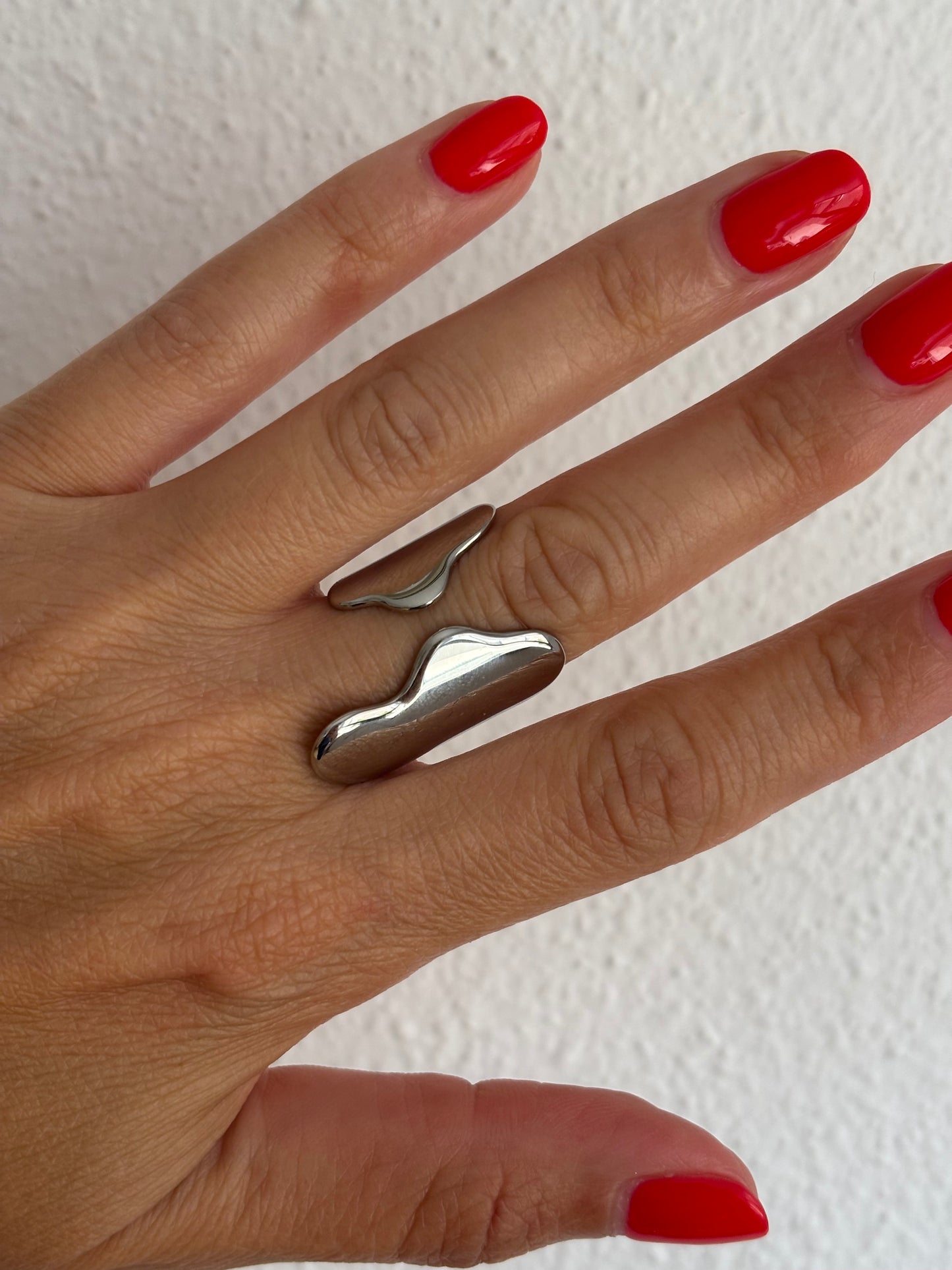 Anillo Aura plateado