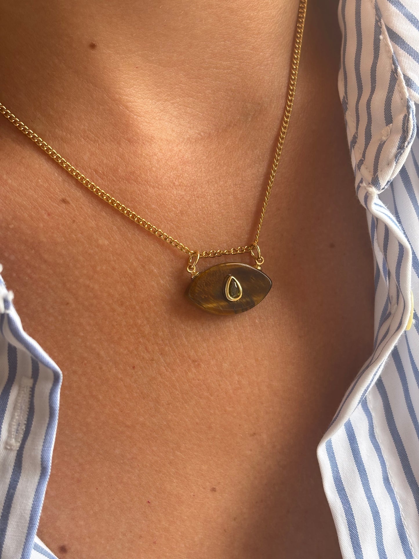 Gargantilla Ojo de tigre