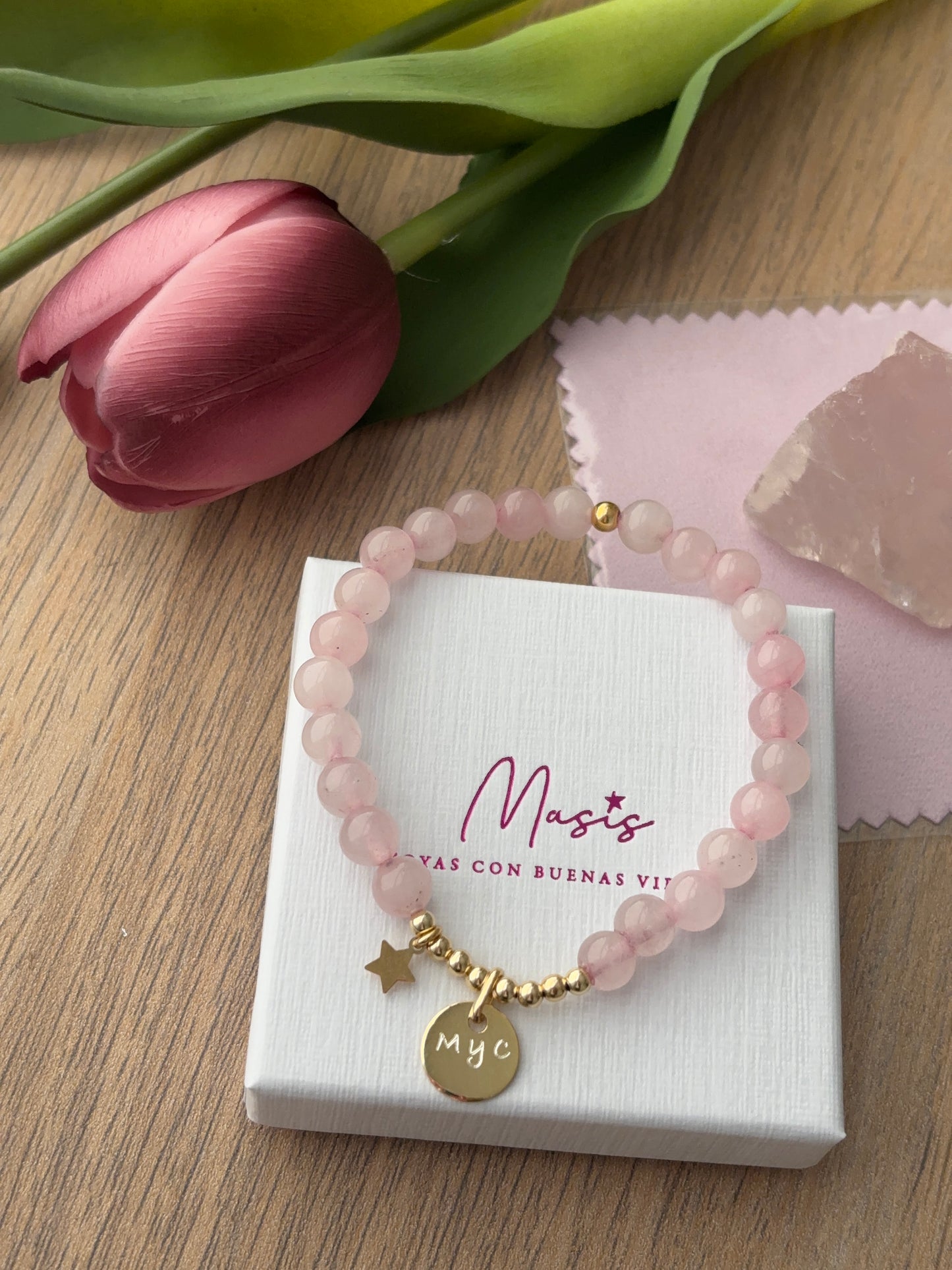 Pulsera súper Star dorada