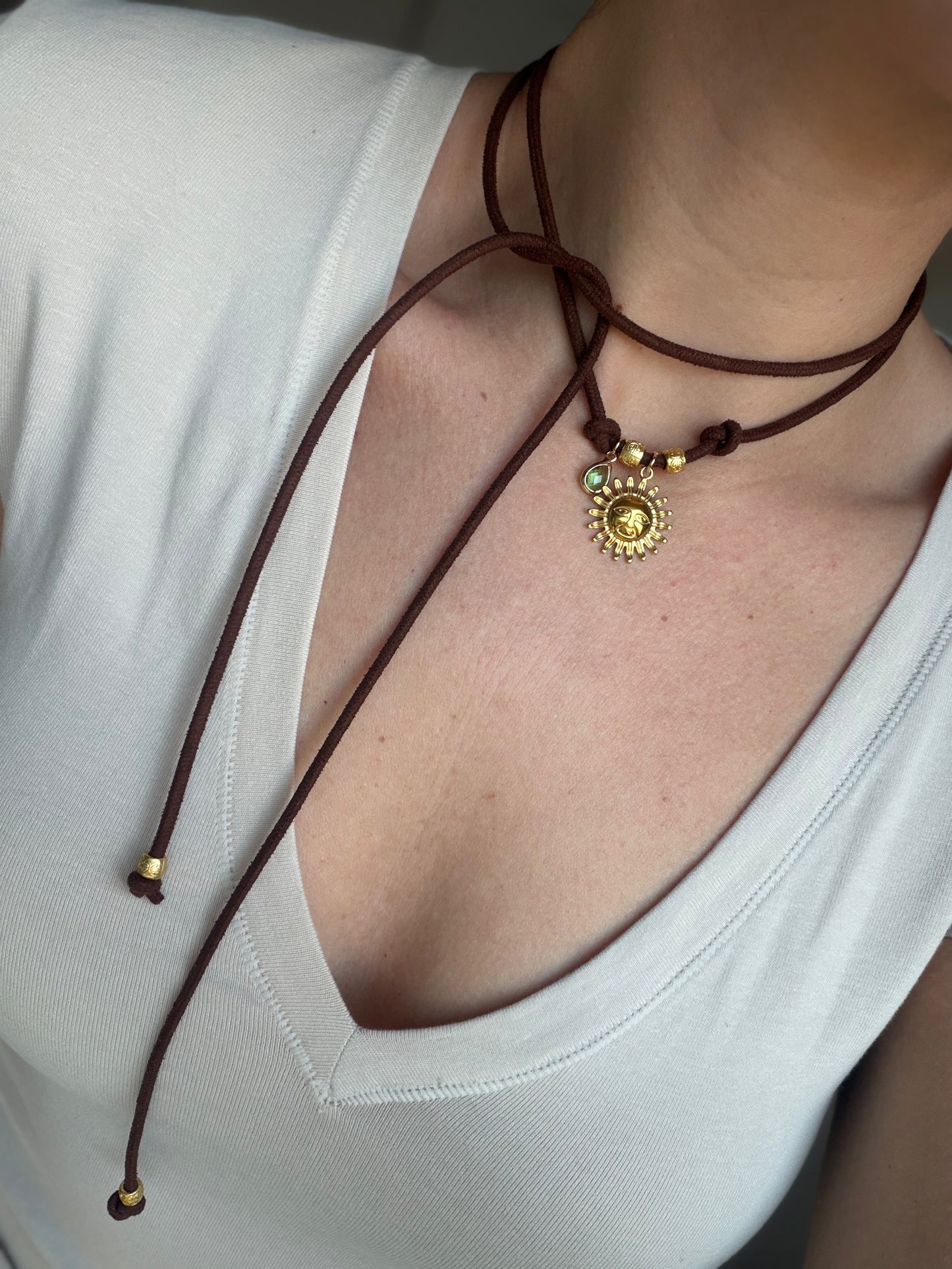 Collar cuerda multi posición