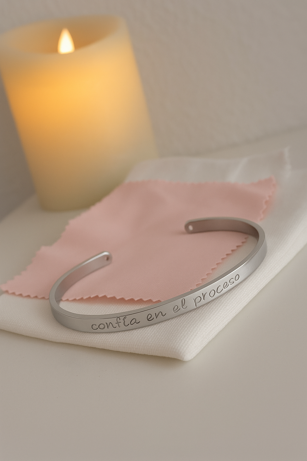 Pulsera Lia plateada