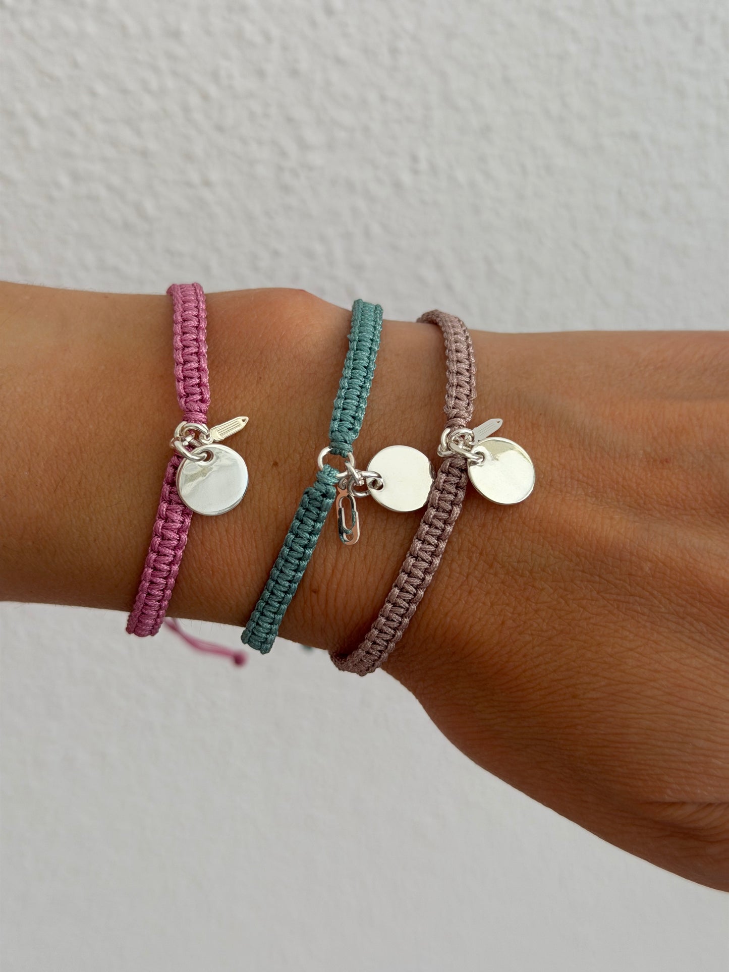 Pulsera macramé profe 🧷 ✏️