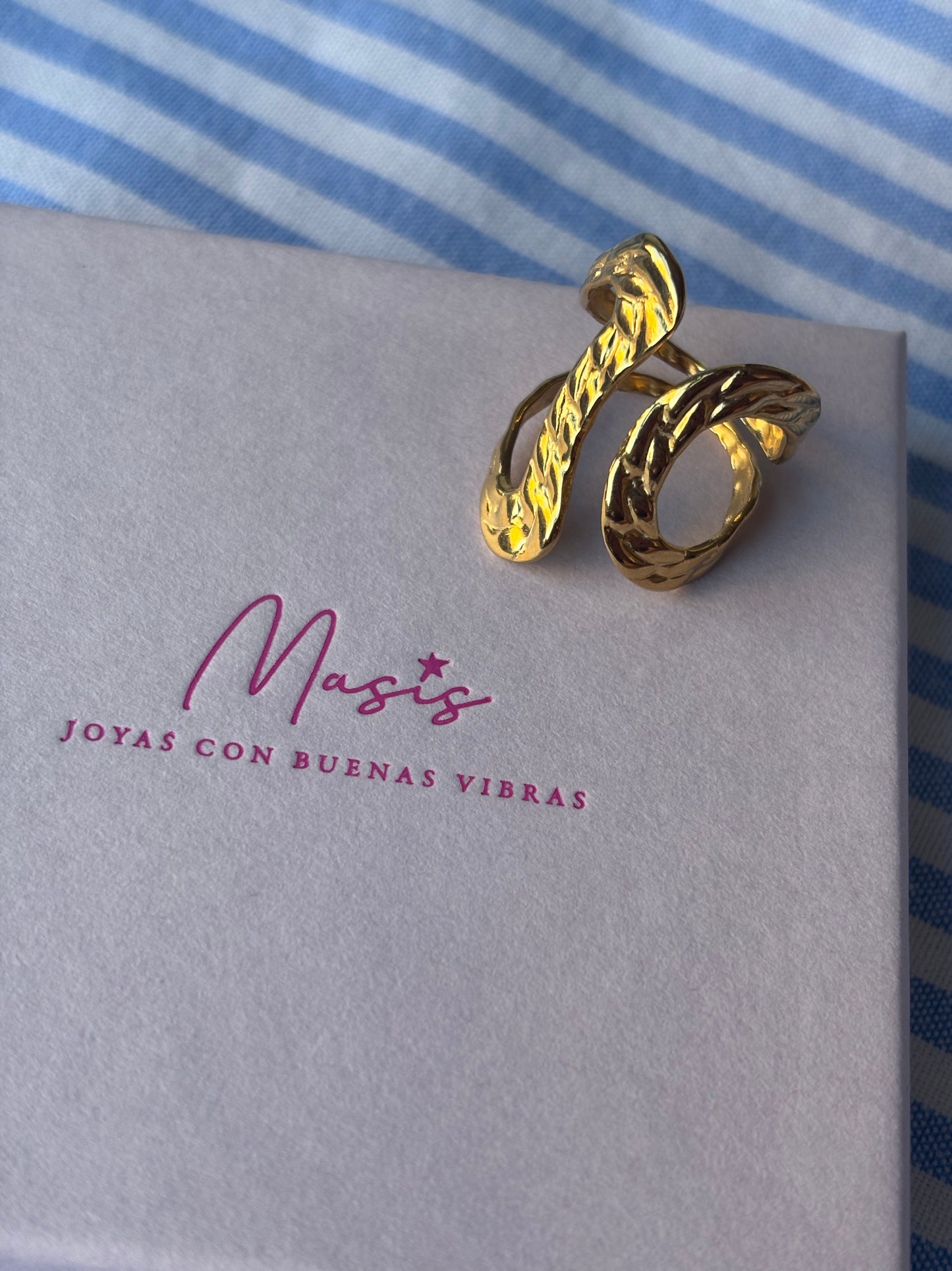 Anillo abrazo (GOLD)