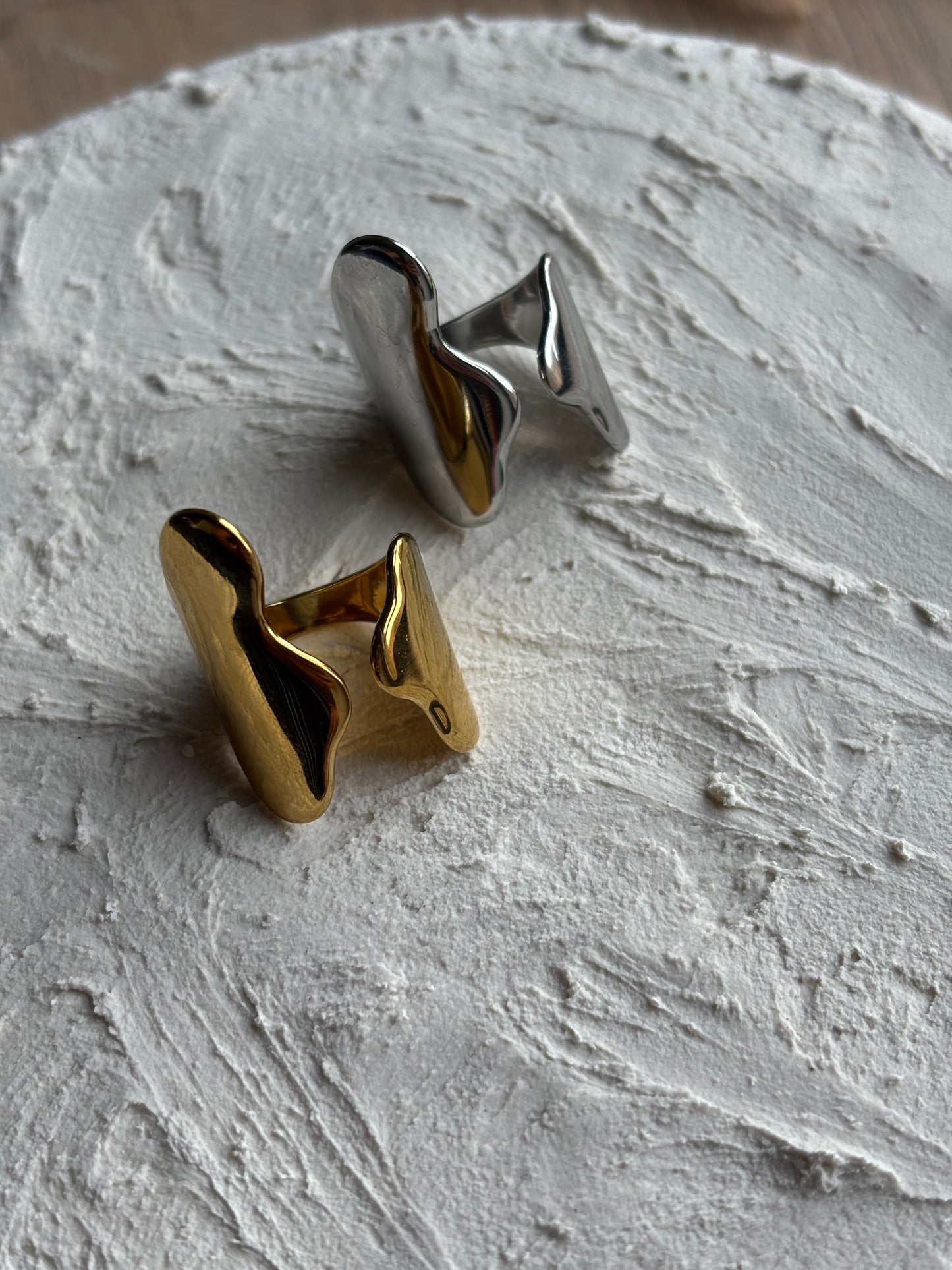 Anillo Aura plateado