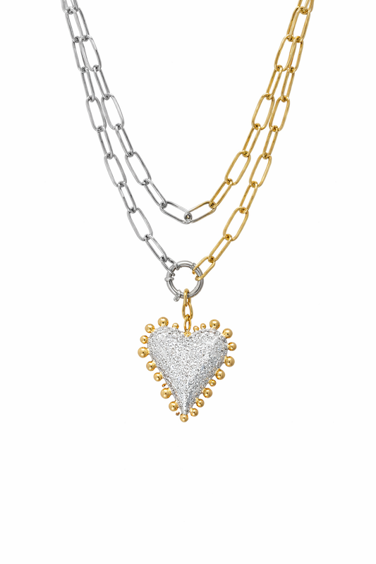 Cadena - Cinturón Corazón helado