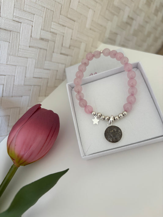 Pulsera memorial elástica