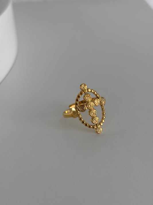 Anillo cruz de Sol ☀️