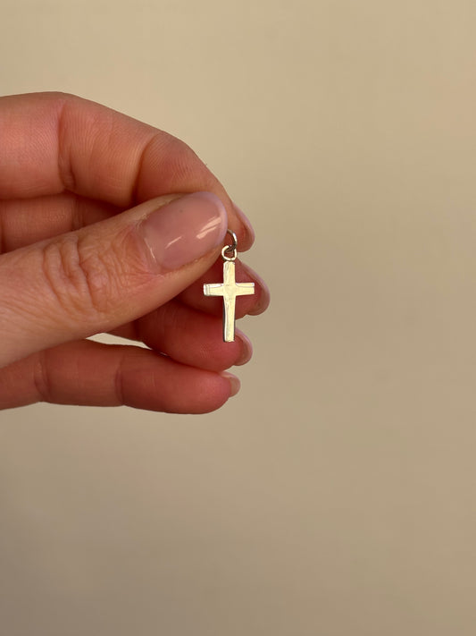 Colgante Cruz plata 925