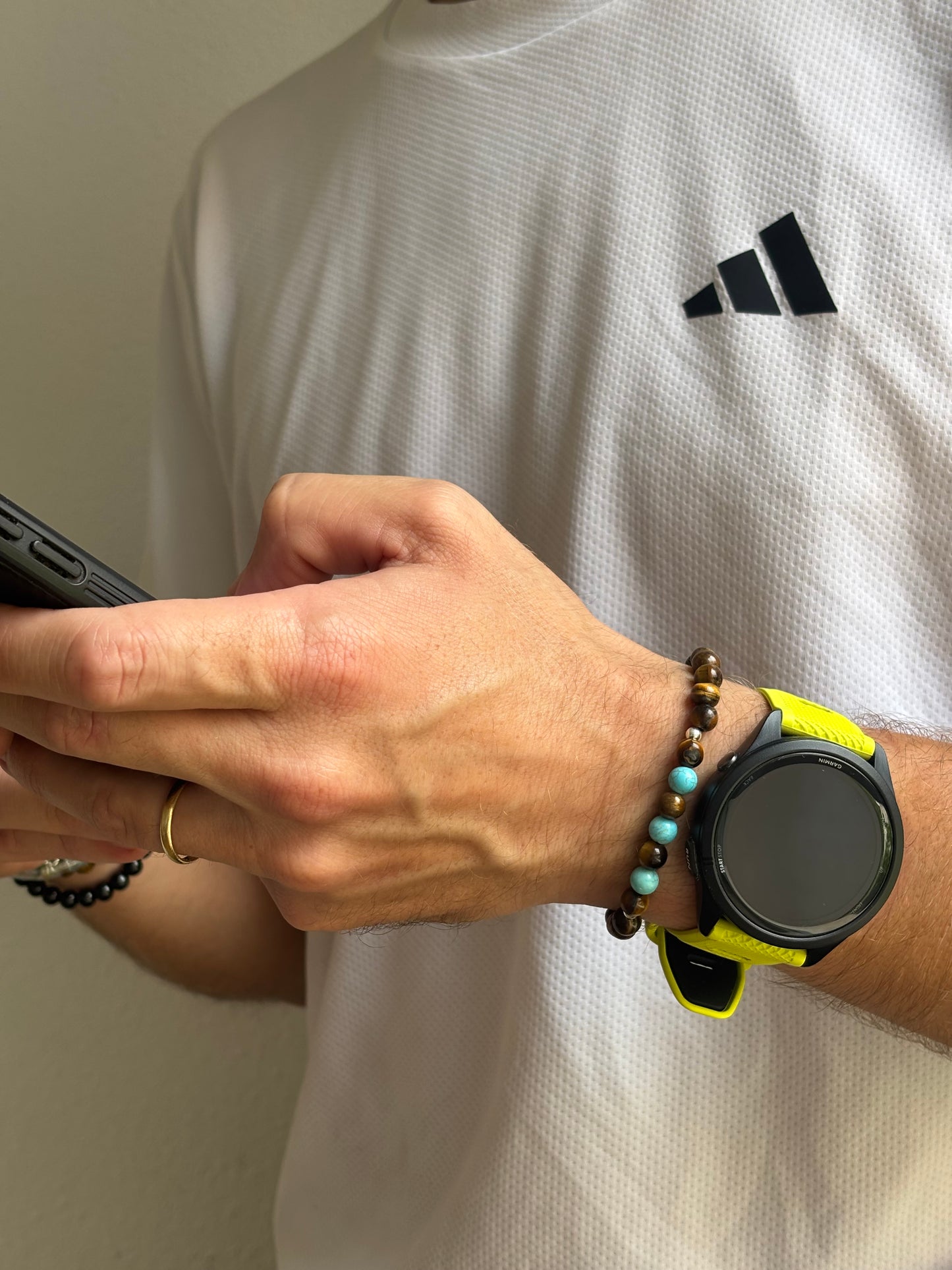 Pulsera Turquesa + Ojo de Tigre