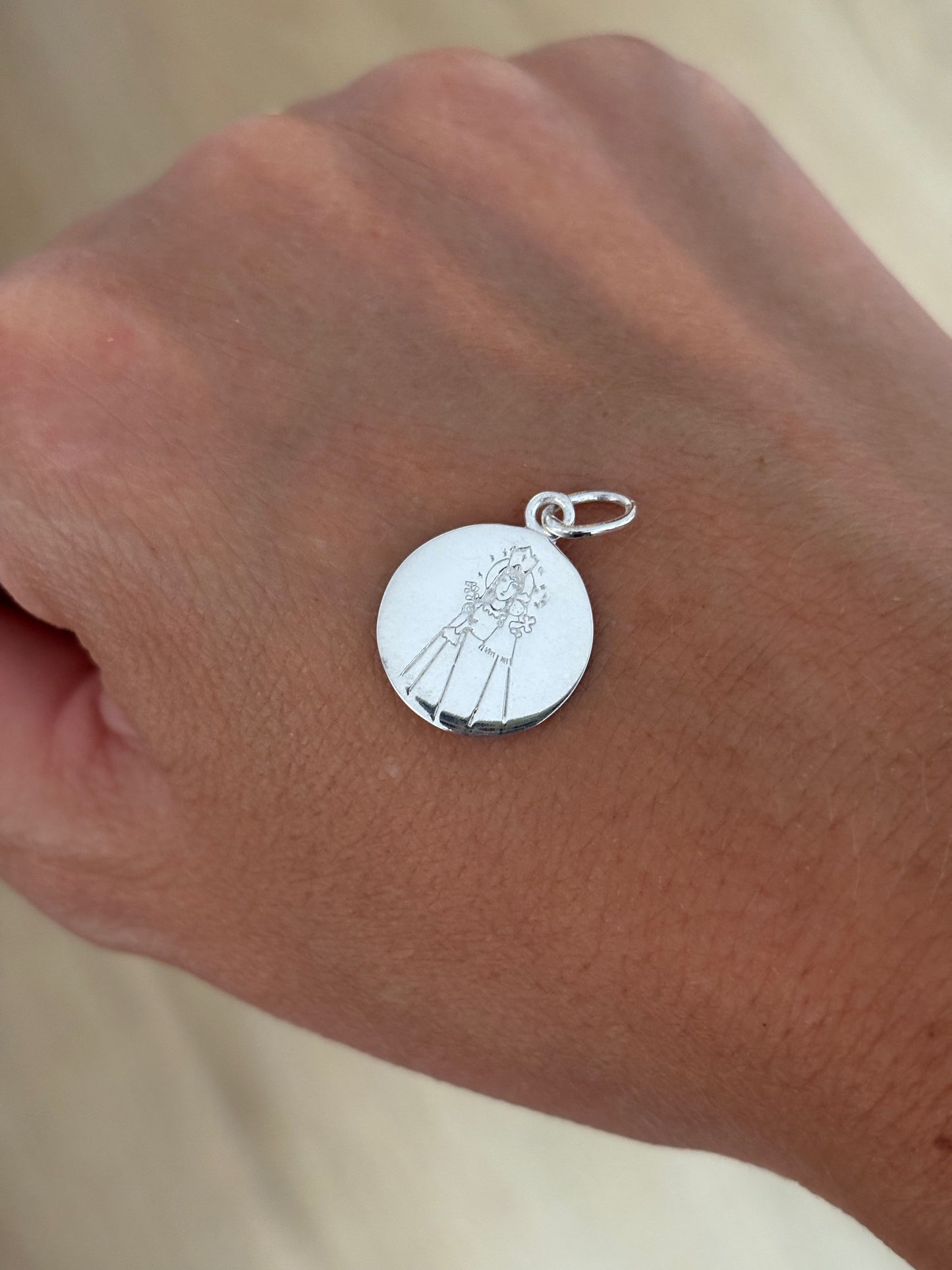 Medalla "Maredeueta" 15 mm plata 925