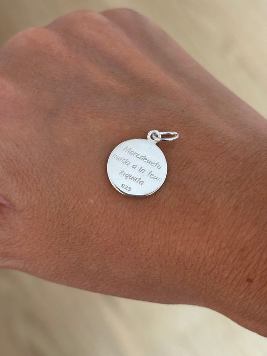 Medalla "Maredeueta" 15 mm plata 925