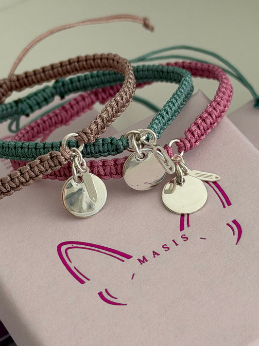 Pulsera macramé profe  🧷  ✏️