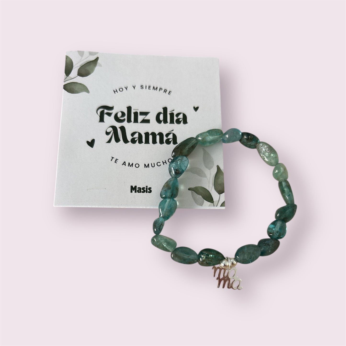 Pulsera plata mamá ✨