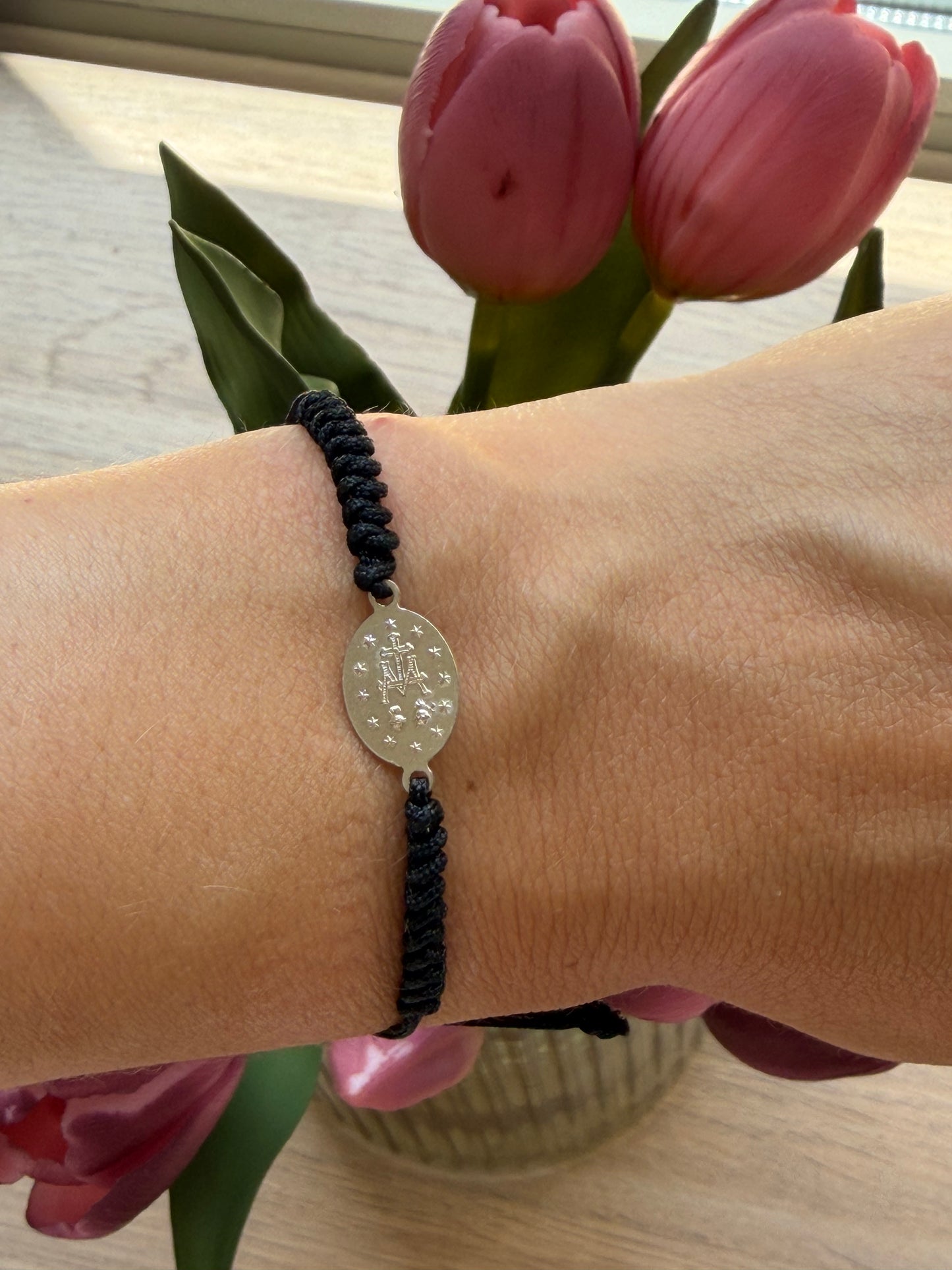 💫 Pulsera Medalla Milagrosa plata