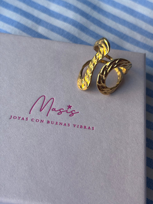 Anillo abrazo (GOLD)