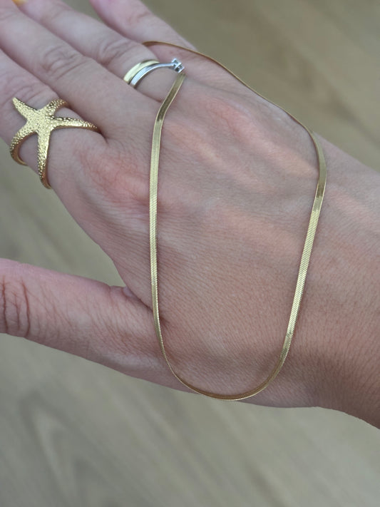 Cadenita piel Gold ✨